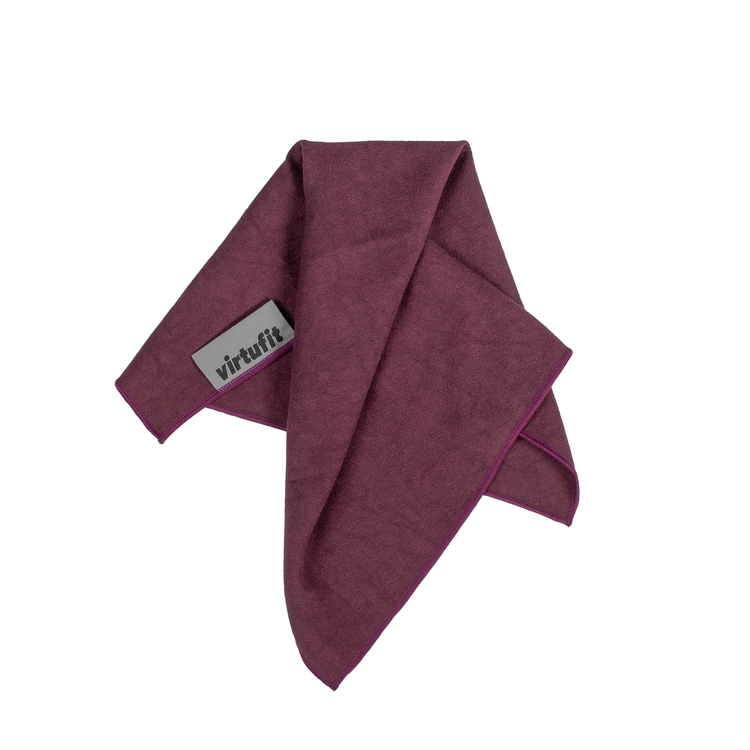 VirtuFit Premium Yoga Handdoek - 76 x 51 cm - Mulberry