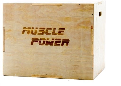 Muscle Power Houten Plyo Box