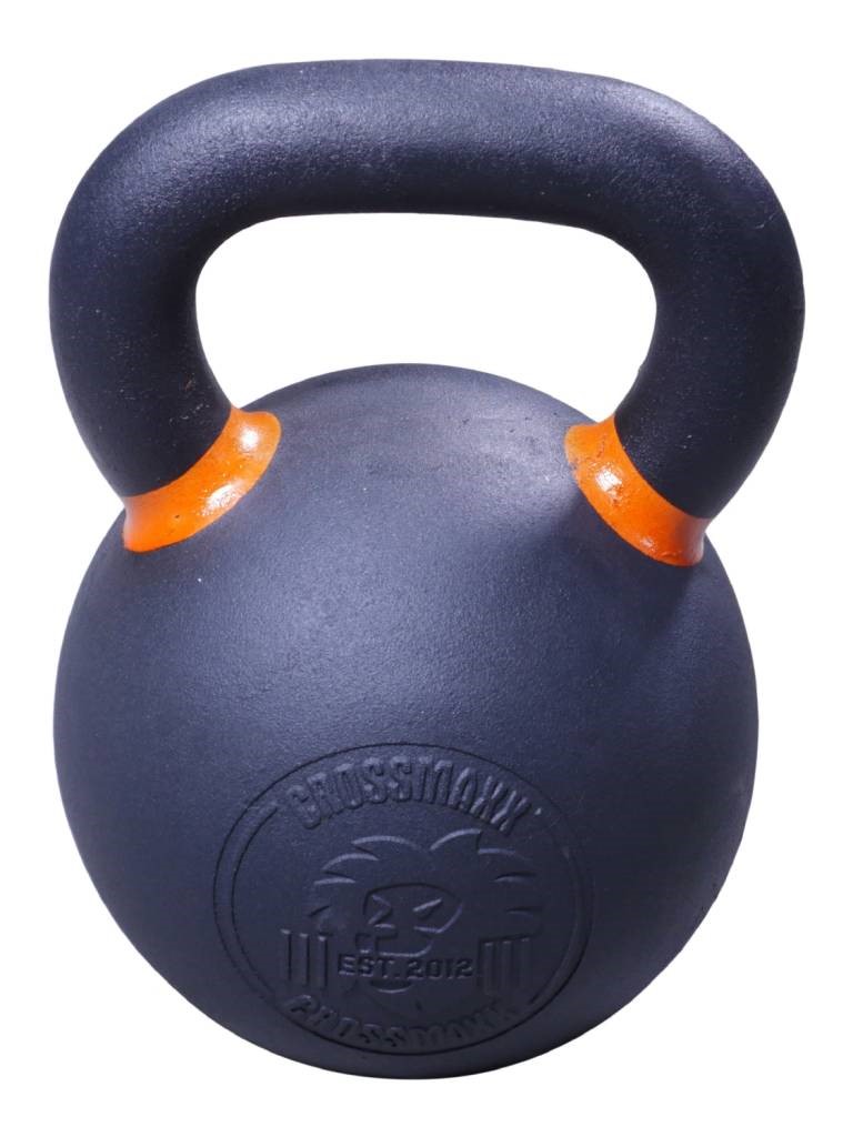 Lifemaxx Crossmaxx Kettlebell - Gietijzer met Poedercoating - 24 kg