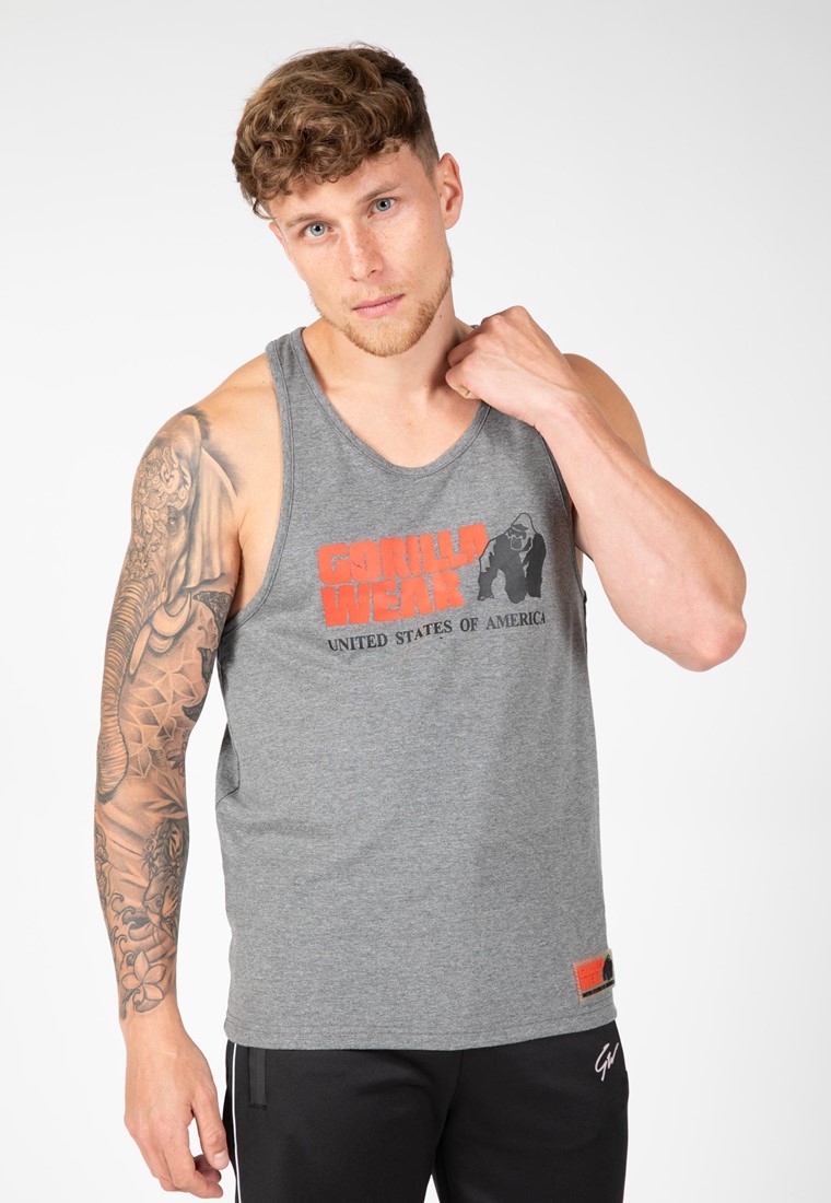 Gorilla Wear Classic Tank Top Grijs - XL