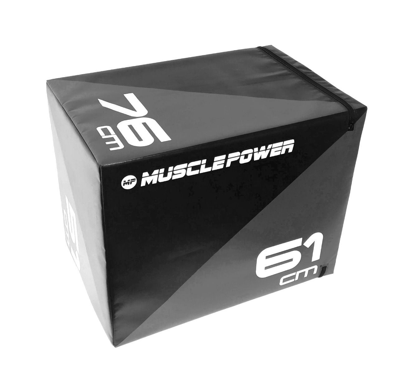 Muscle Power Soft Plyo Box - Zwart