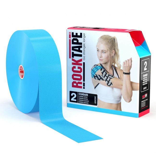 RockTape Classic Kinesiotape - Sporttape - 5 cm x 32 m - Blauw