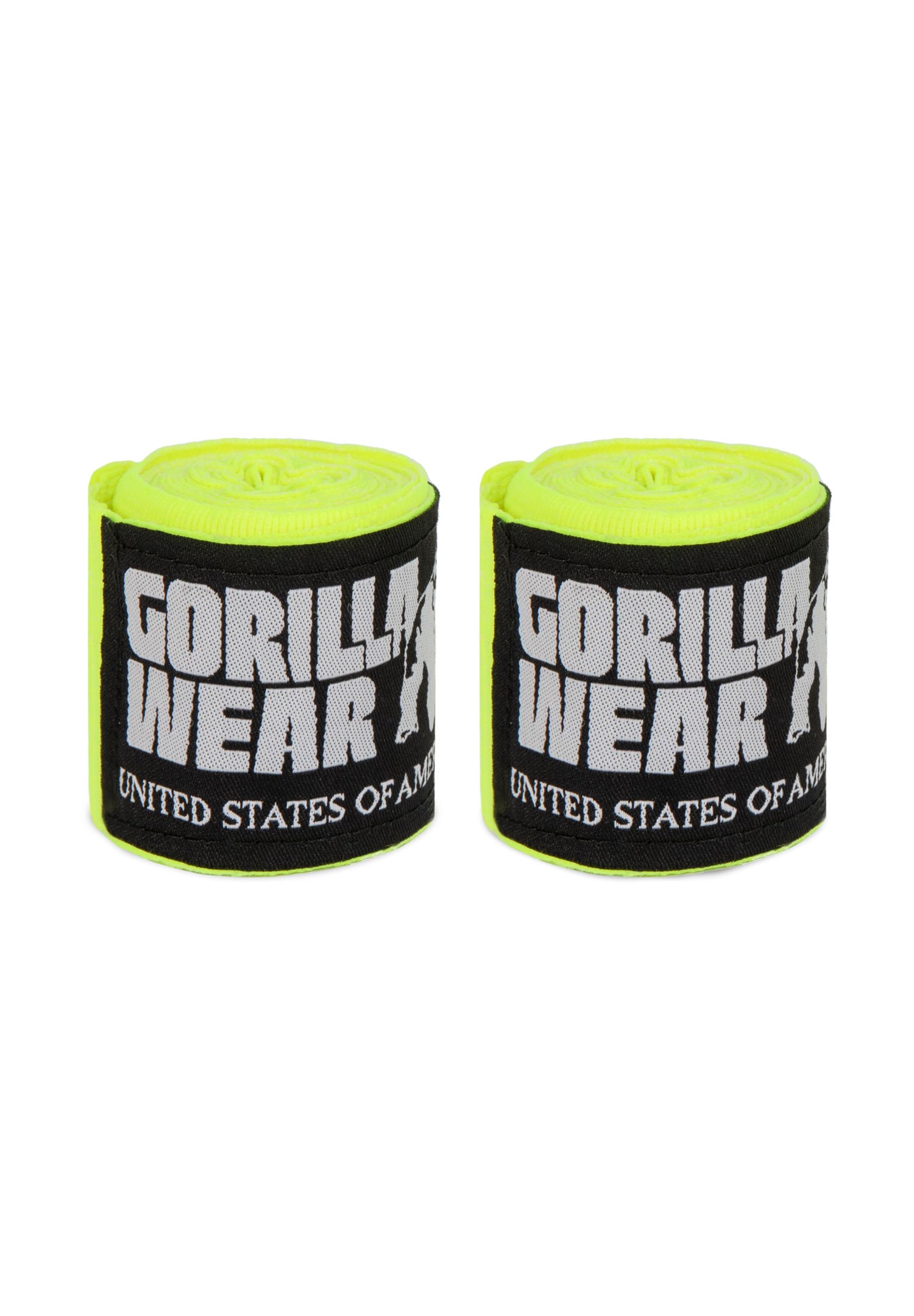 Gorilla Wear Boxing Hand Wraps - Boksbandages - Geel - 250 cm