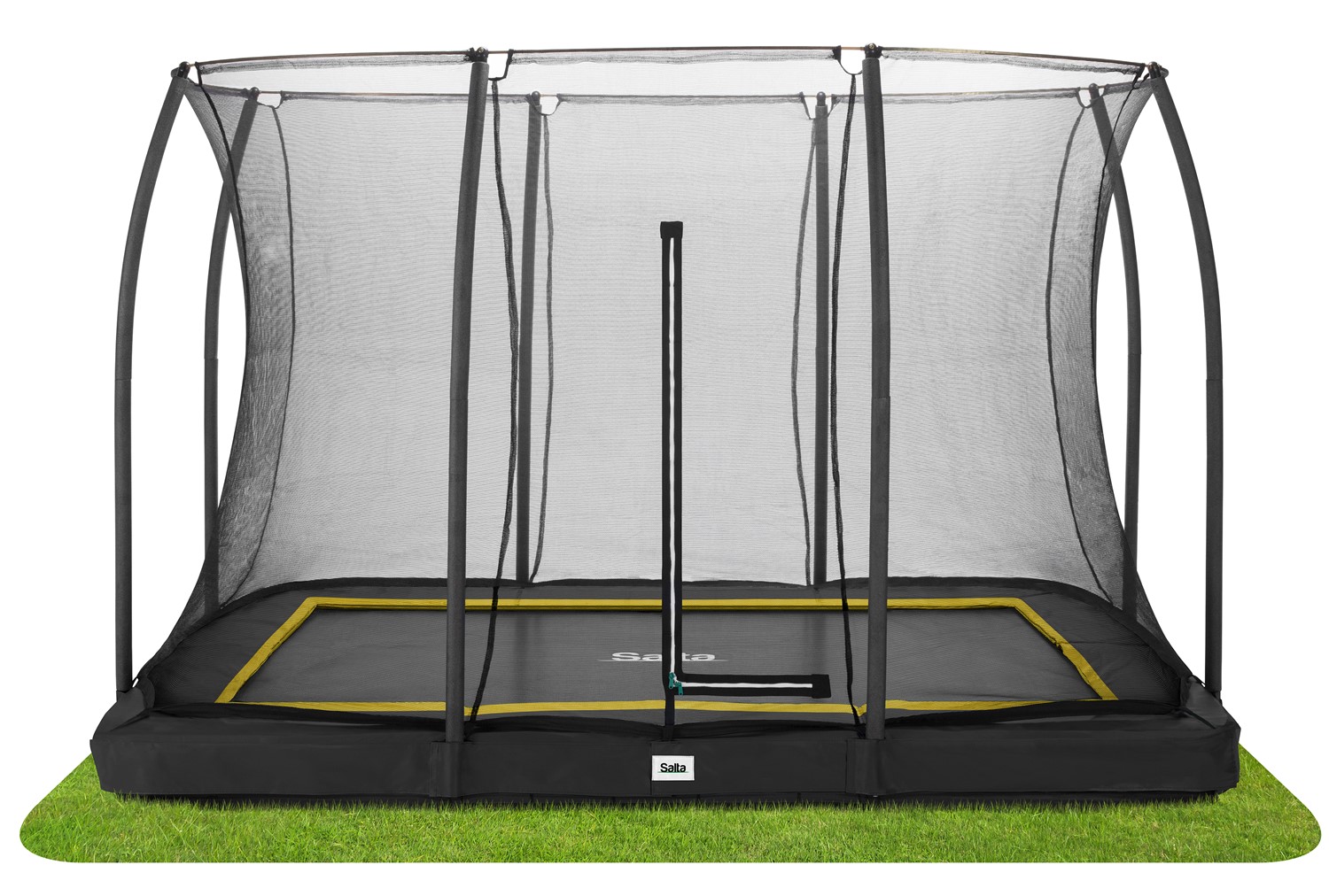 Salta - Comfort Edition Ground Trampoline met Veiligheidsnet - 305 x 214 cm - Zwart