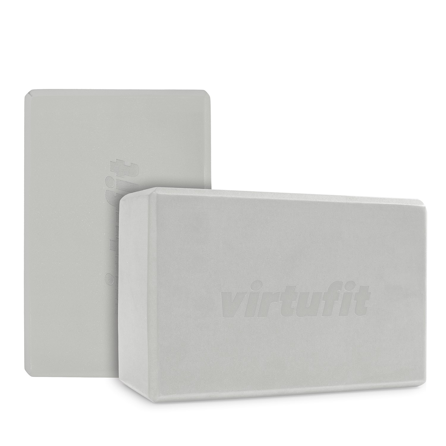 VirtuFit Premium Yoga Blok Duopack - Natural Grey