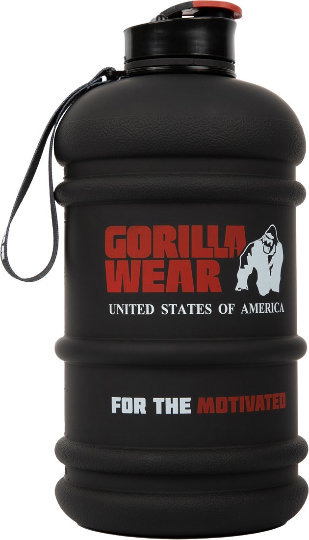 Gorilla Wear Water Jug - 2,2 l - Zwart