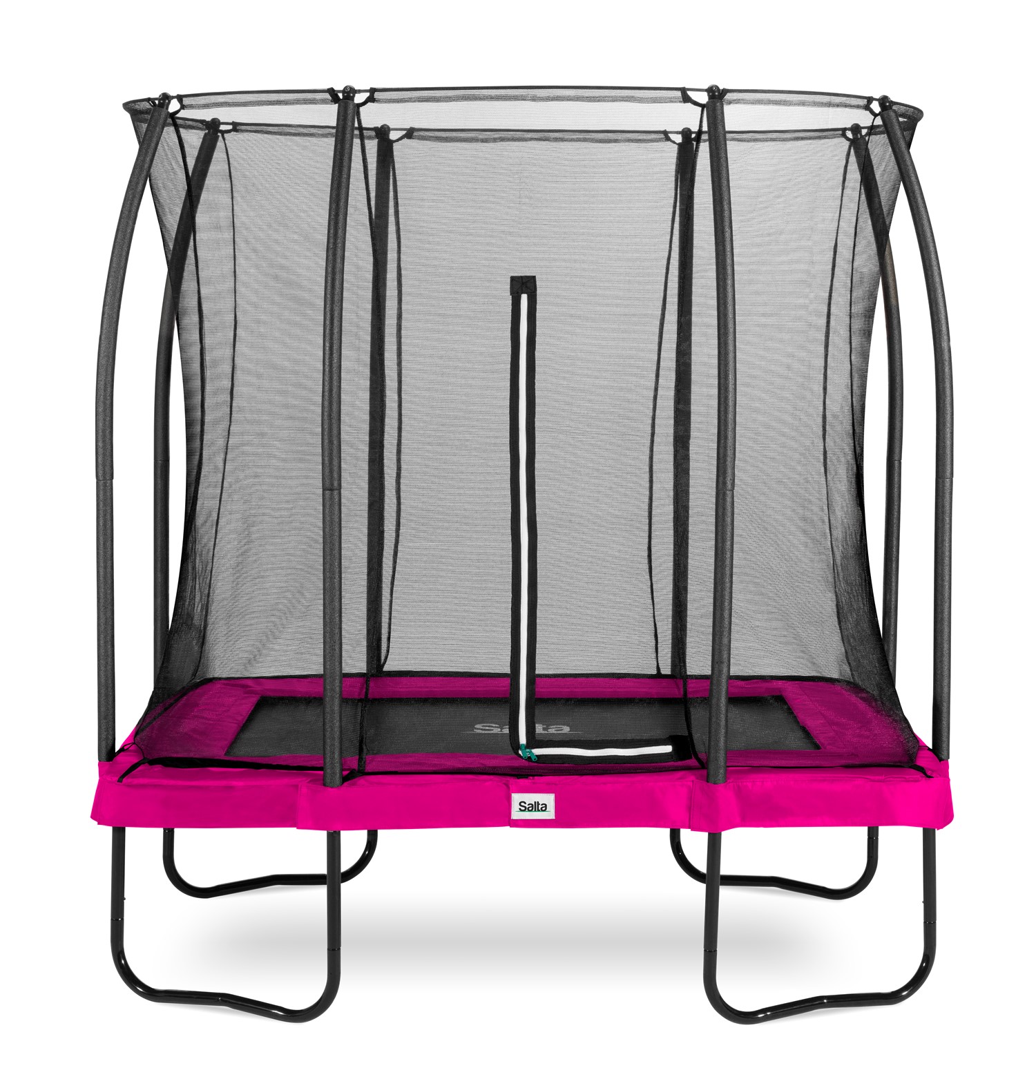 Salta Comfort Edition Trampoline met Veiligheidsnet - 153 x 214 cm - Roze