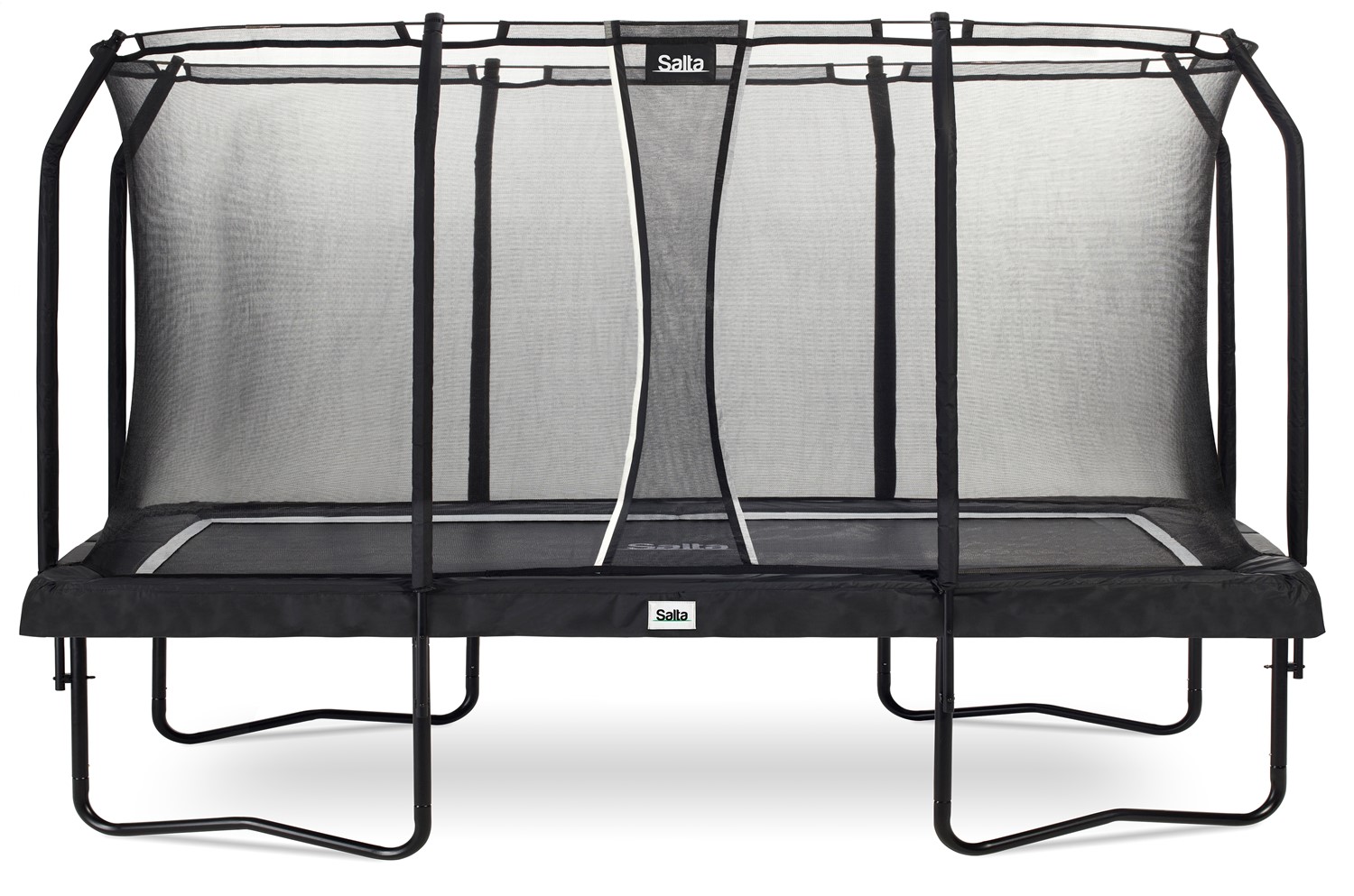 Salta Premium Edition Trampoline met Veiligheidsnet - Zwart - 396 x 244 cm