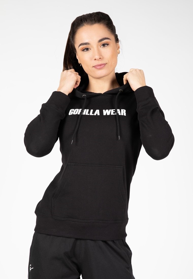 Gorilla Wear Charlotte Hoodie - Zwart - XS