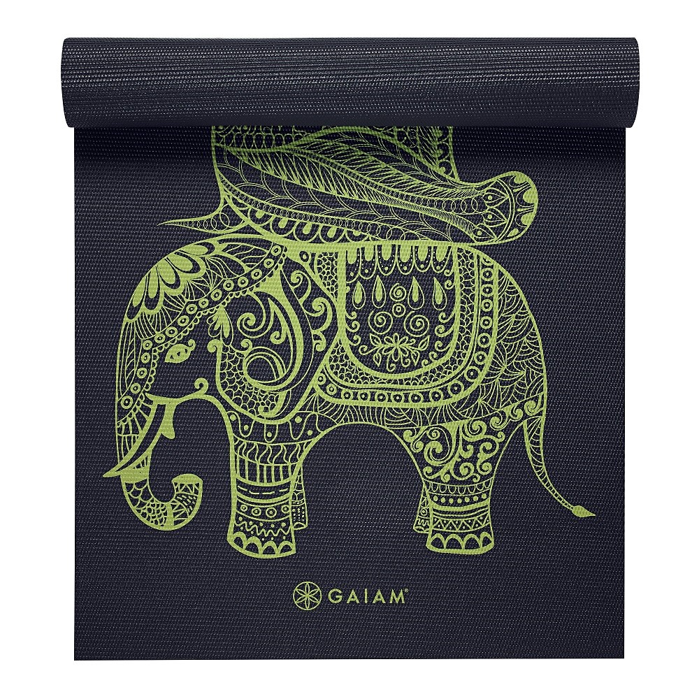 Gaiam Yoga Mat - 6 mm - Tribal Wisdom