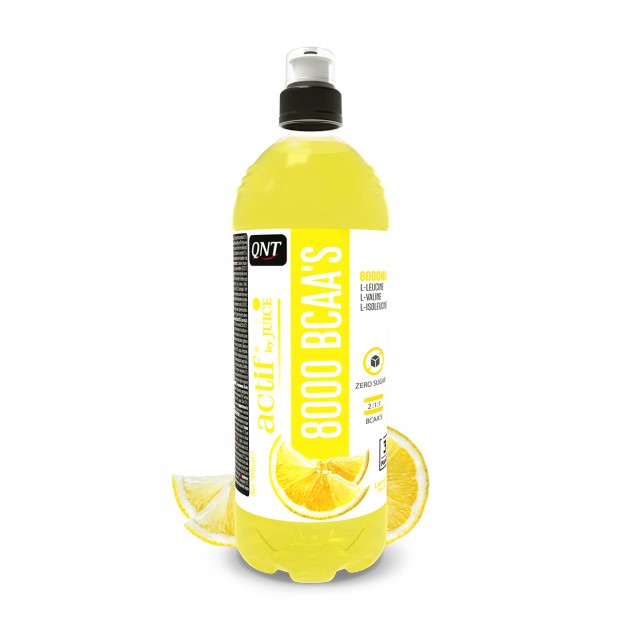 QNT Actif BCAA'S 8000 mg Drank- 12 x 700 ml - Lemon