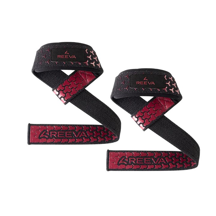 Reeva Lifting Straps Ultra Grip - Rood