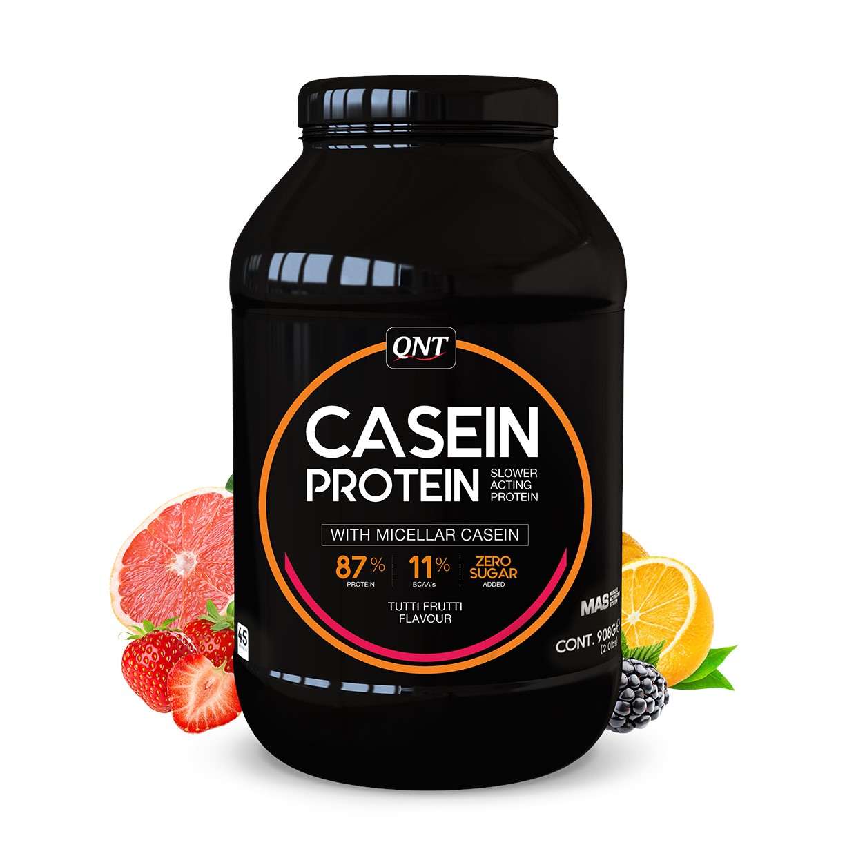 QNT Casein Protein - 908 gr - Tutti Frutti