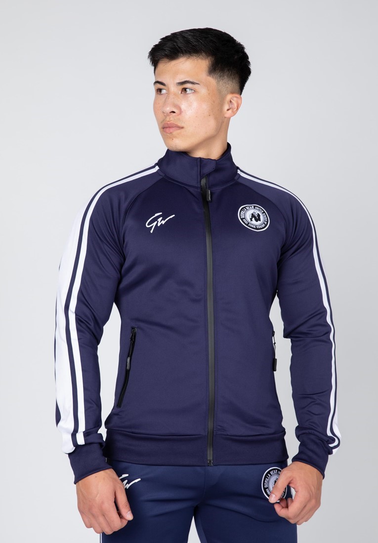 Stratford Track Jacket - Navy