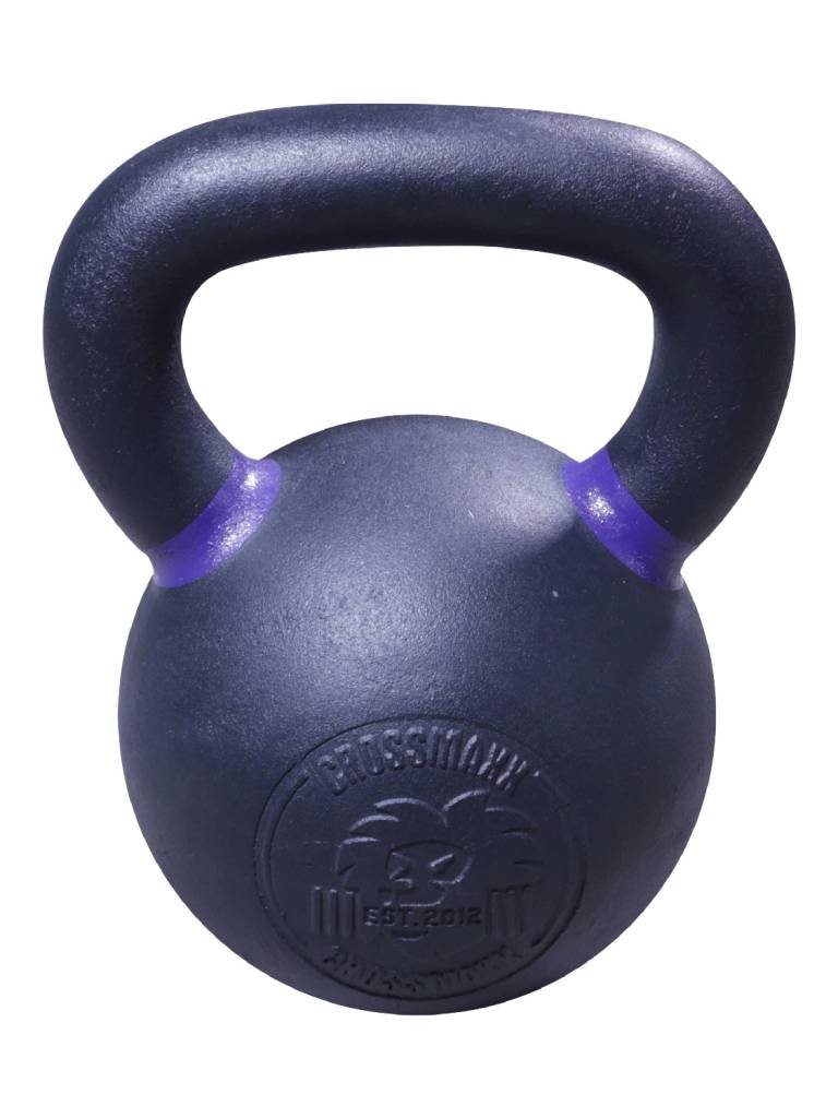 Lifemaxx Crossmaxx Kettlebell - Gietijzer met Poedercoating - 20 kg