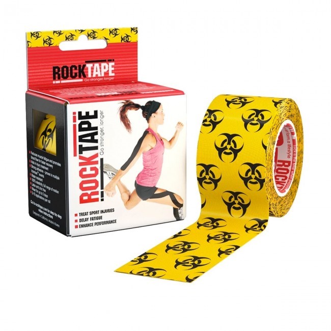 RockTape Classic Kinesiotape - Sporttape - 5 cm x 5 m - Biohazard