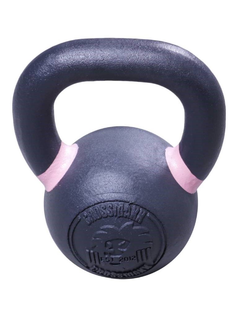 Lifemaxx Crossmaxx Kettlebell - Gietijzer met Poedercoating - 8 kg