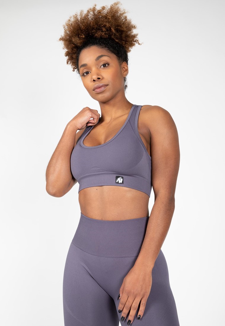 Gorilla Wear Yava Seamless Sport Beha - Grijs - S/M