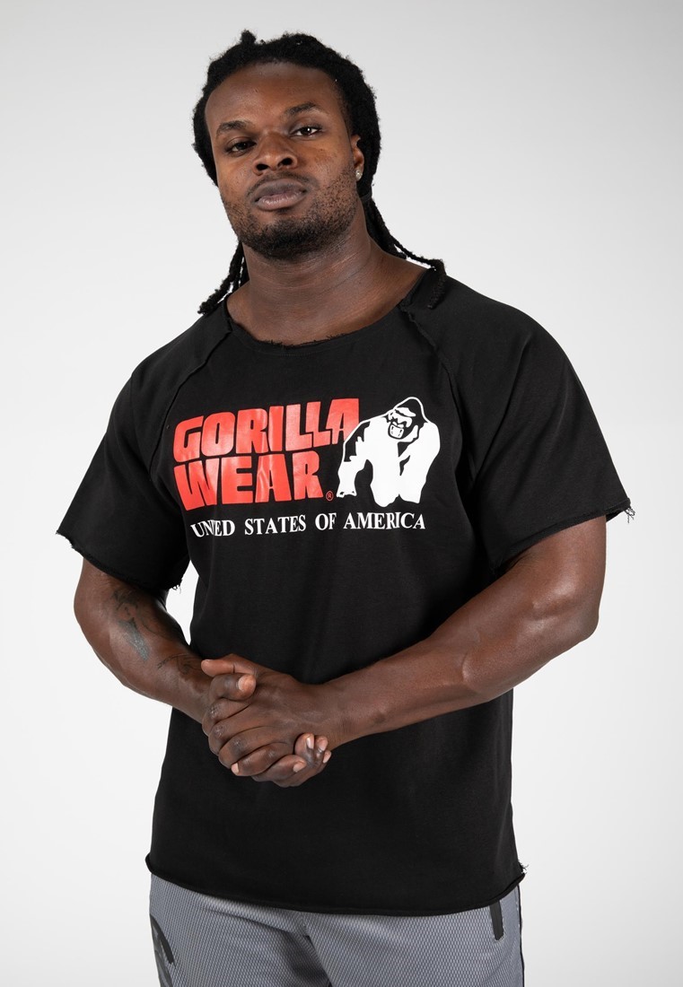 Gorilla Wear Classic Work Out Top - Zwart - L/XL