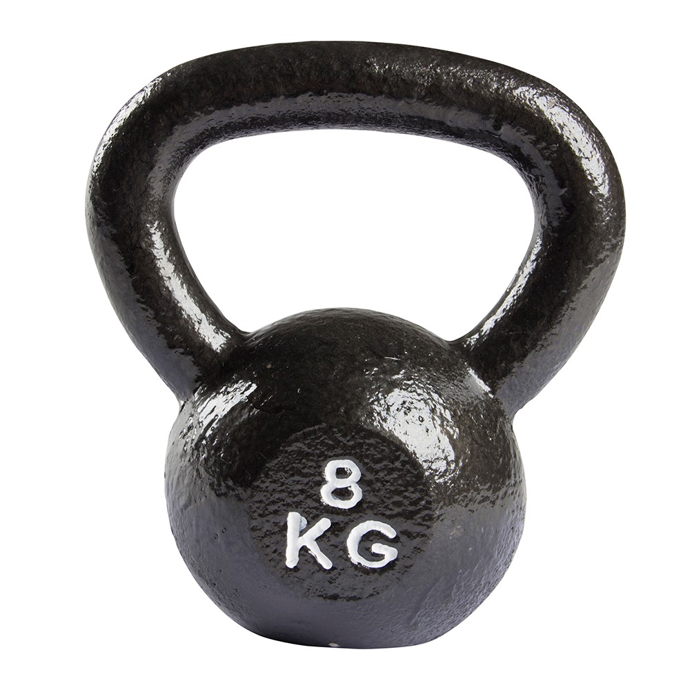 VirtuFit Kettlebell Pro - Kettle Bell - Gietijzer - 8 kg