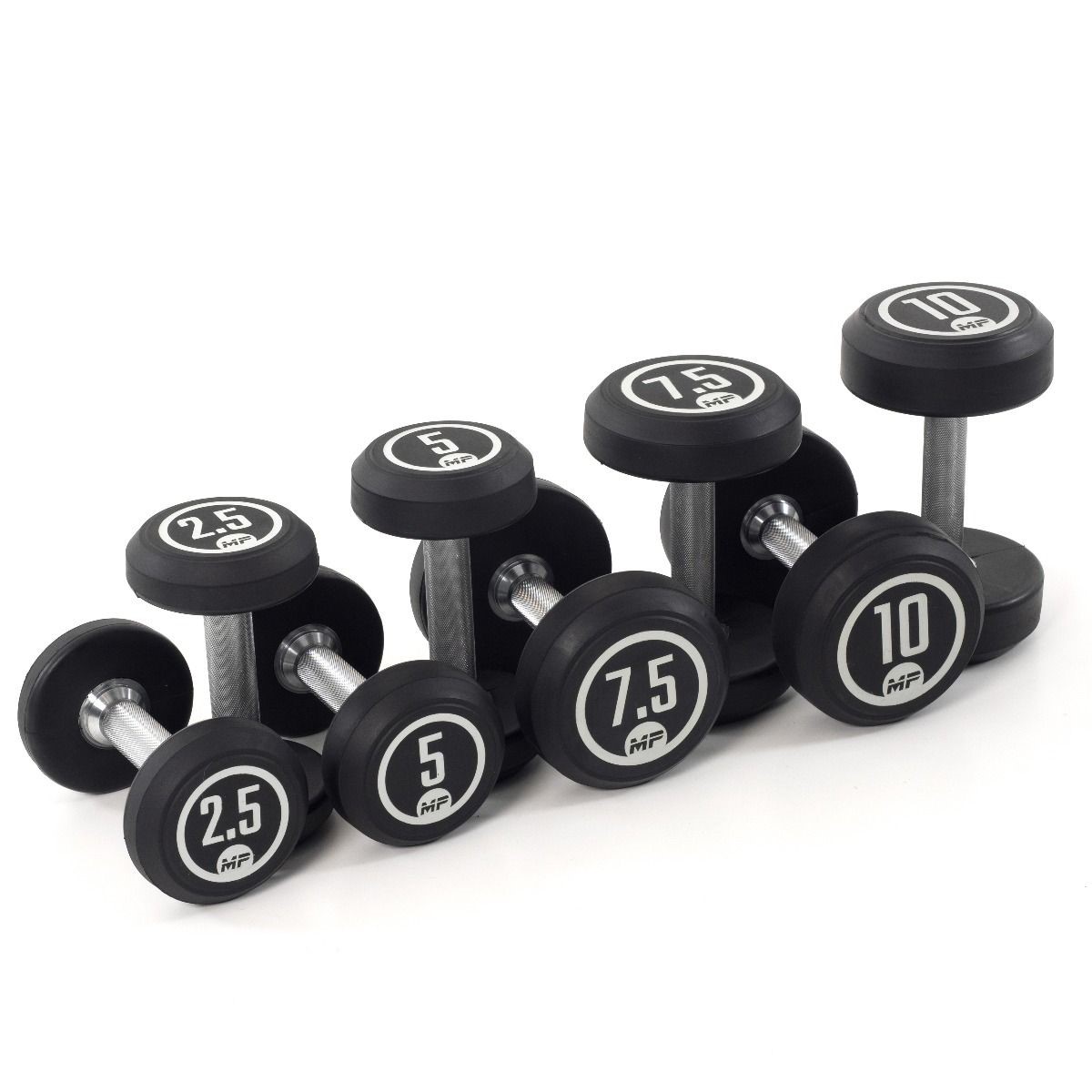 Muscle Power Dumbbell - 2,5 - 10 kg - set van 8