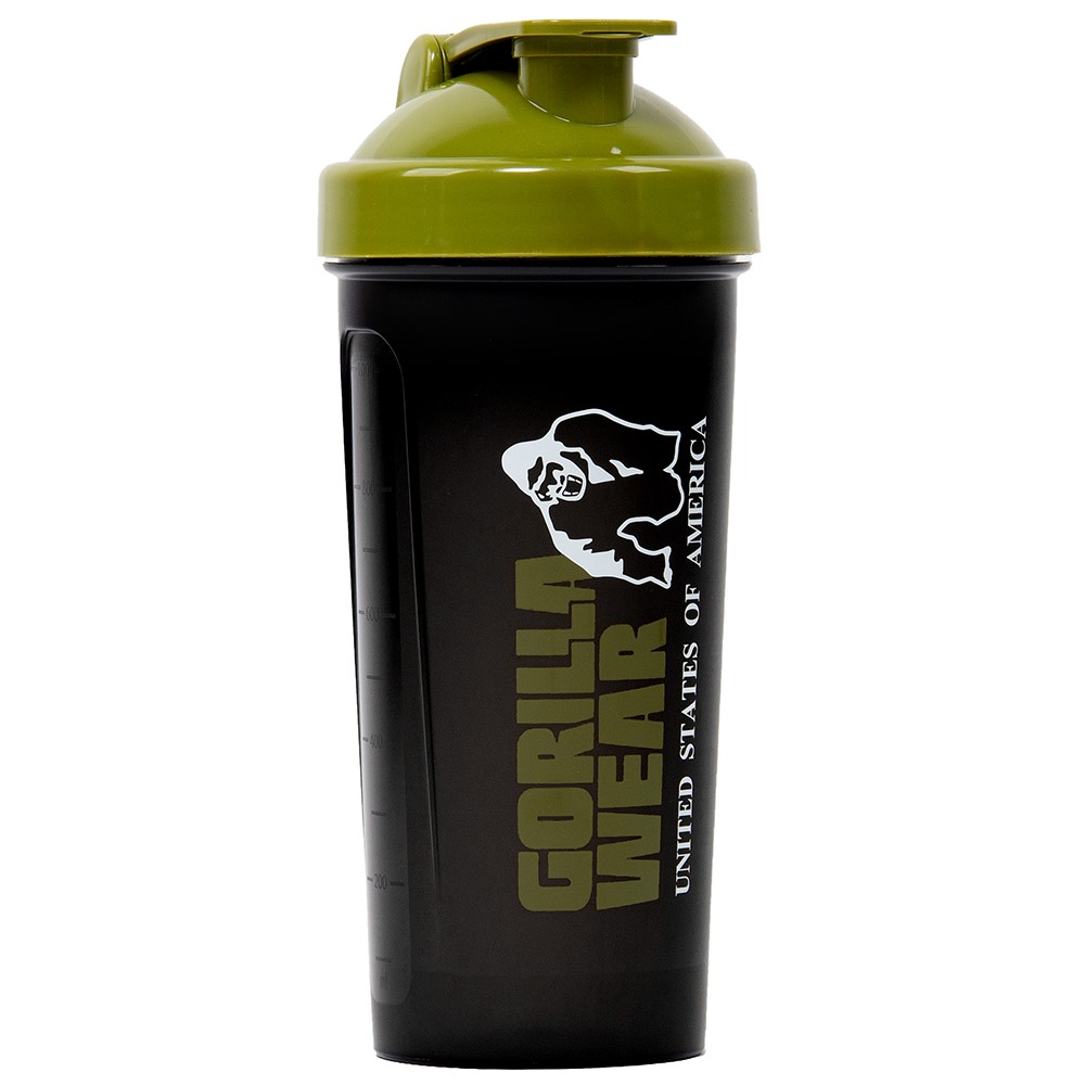 Gorilla Wear Shaker XXL - Zwart/Legergroen