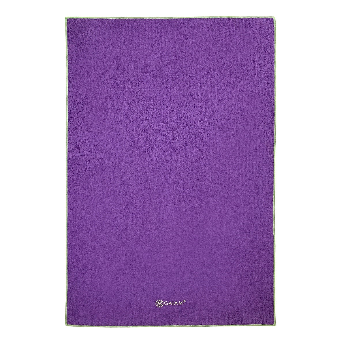 Gaiam Hand Towel Yogahanddoek - Grape / Celery