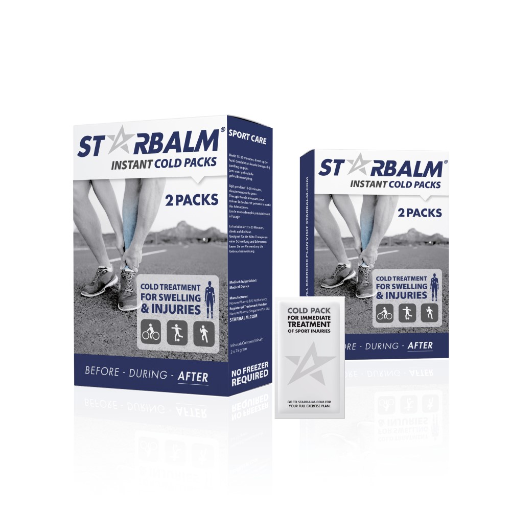 STARBALM Fast Cold Pack 2 pc