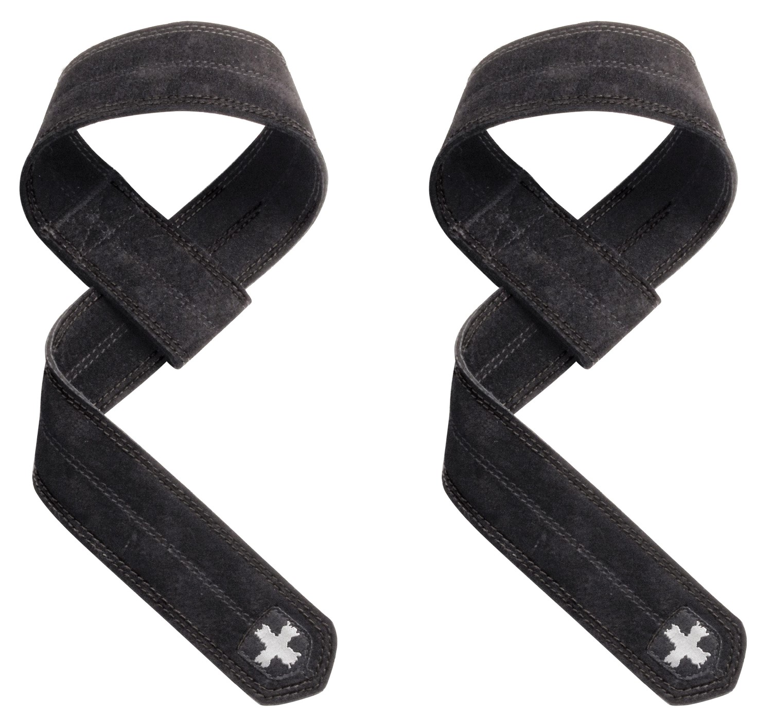 Harbinger - Pro Leather Lifting Straps - Fitness Straps - One Size - Zwart