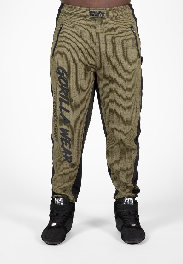 Augustine Old School Pants - Army Green