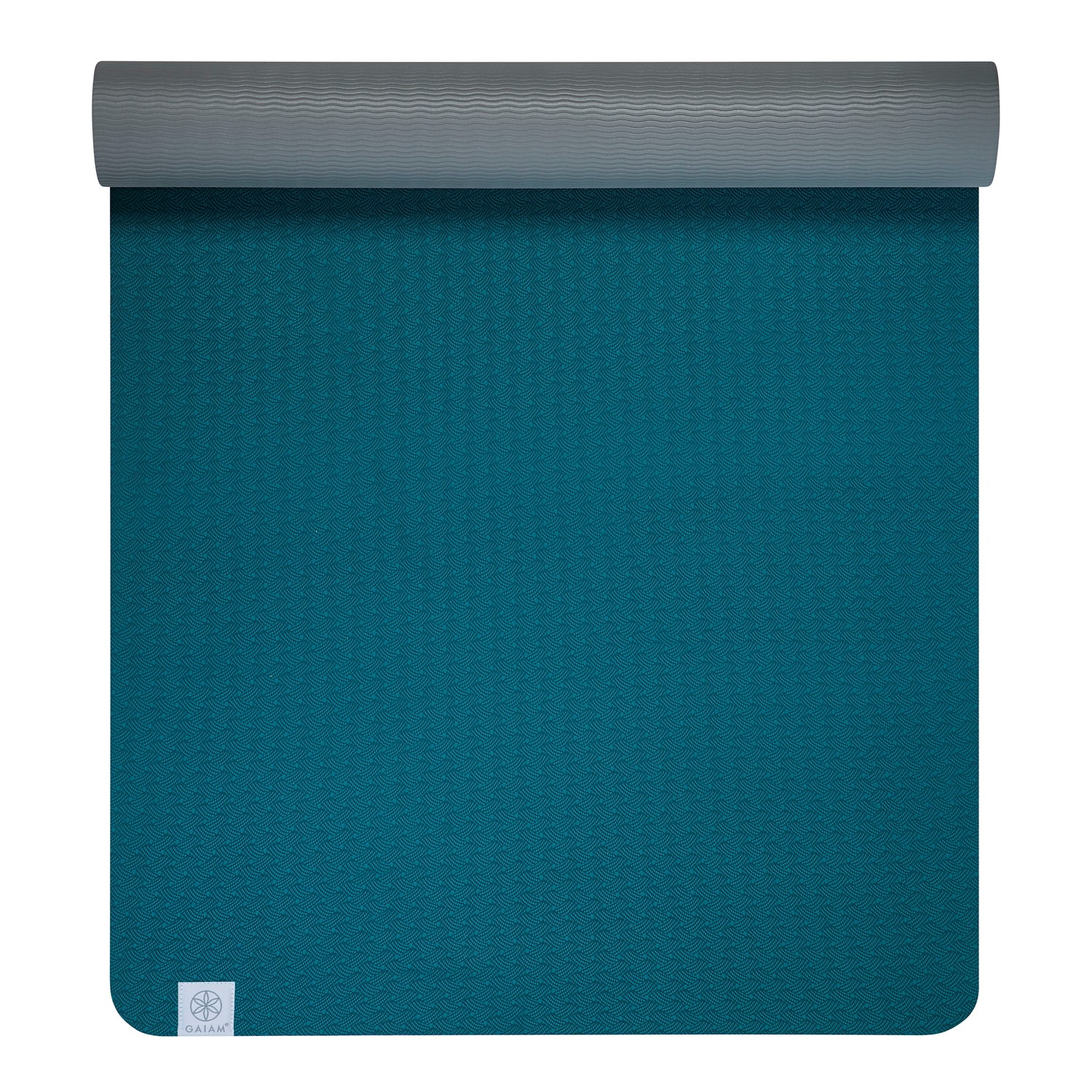 Gaiam Yoga Mat - 6 mm - TPE Lake