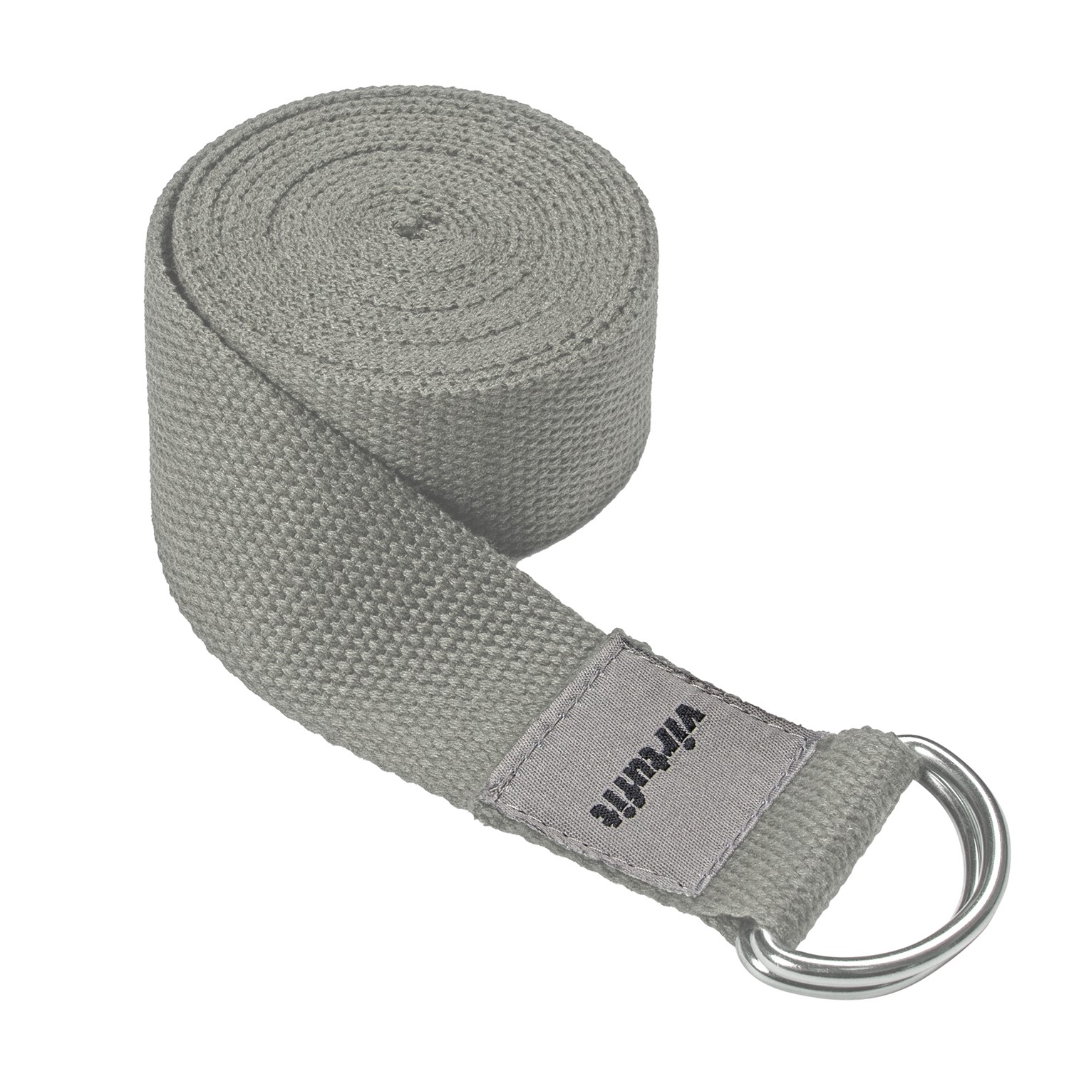 VirtuFit Premium Yoga Riem - 250 cm - Natural Grey