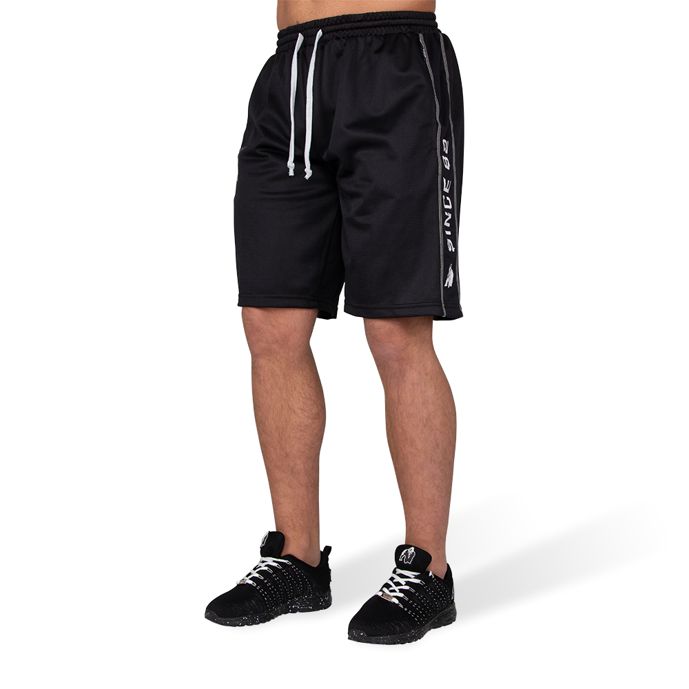 Functional Mesh Shorts - Black/White