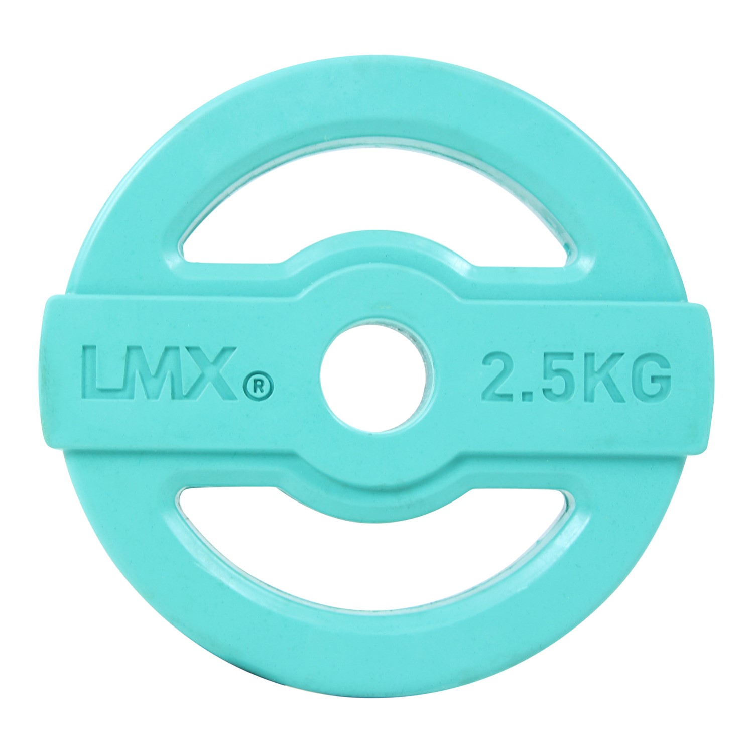 Lifemaxx Studio Pump Disc Halterschijf - 30 mm - 2,5 kg - Blauw/Turquoise