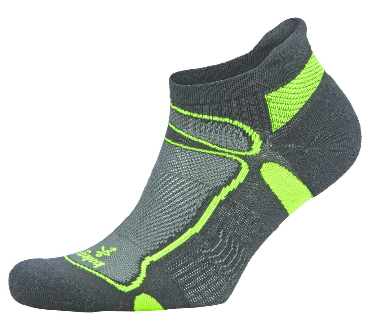 Balega Ultralight Sportsok - Zwart / Groen