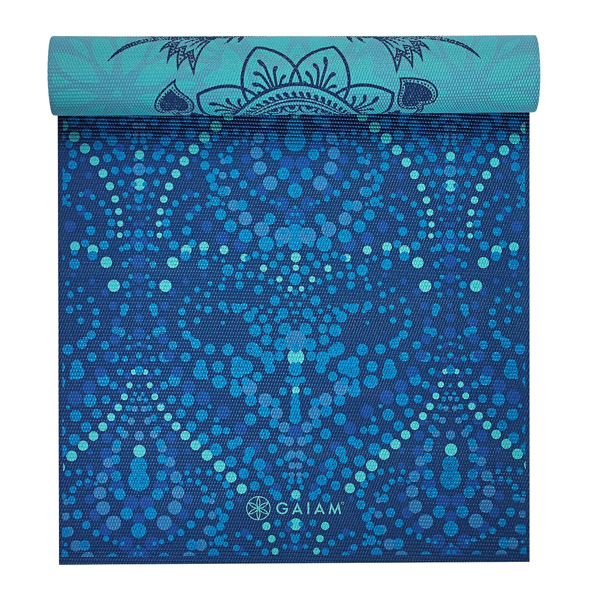 Gaiam Reversible Yoga Mat - 6 mm - Mystic Sky