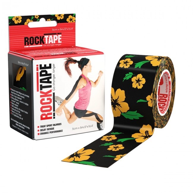 RockTape Classic Kinesiotape - Sporttape - 5 cm x 5 m - Locals / Bloem