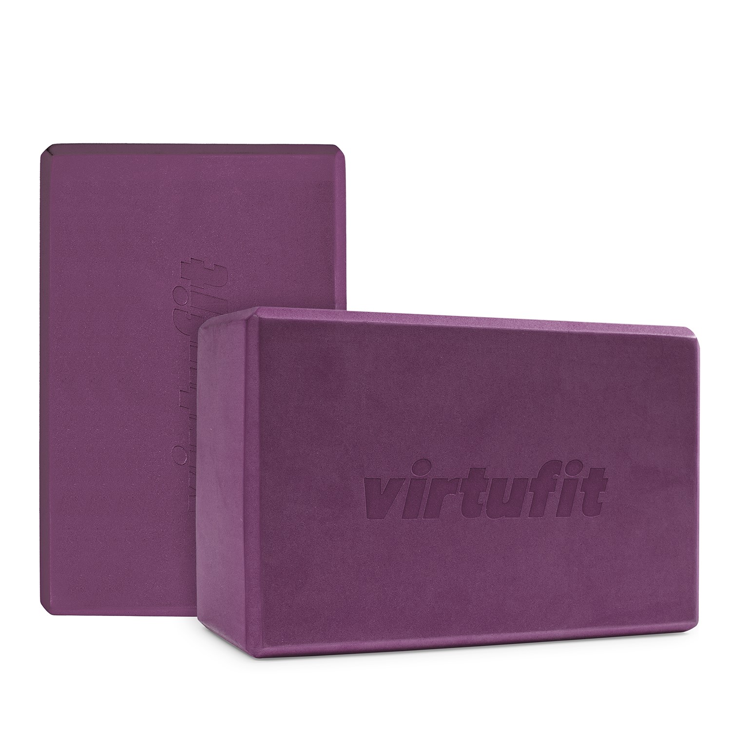 VirtuFit Premium Yoga Blok Duopack - Mulberry