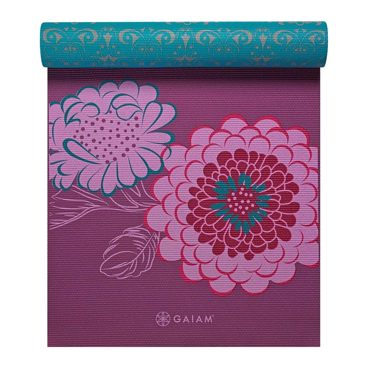 Gaiam Reversible Yoga Mat - 6 mm - Kiku