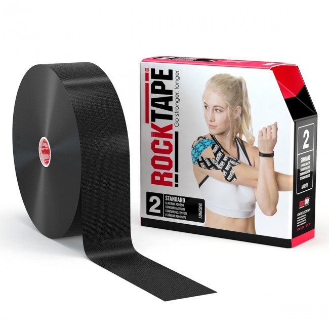 RockTape Classic Kinesiotape - Sporttape - 5 cm x 32 m - Zwart