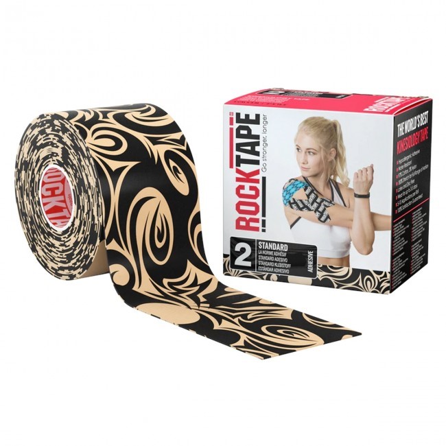 RockTape Classic Kinesiotape - Sporttape - 5 cm x 5 m - Tattoo