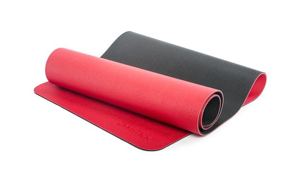 Gymstick Pro Yoga Mat - Met Online Trainingsvideos - Red/Black