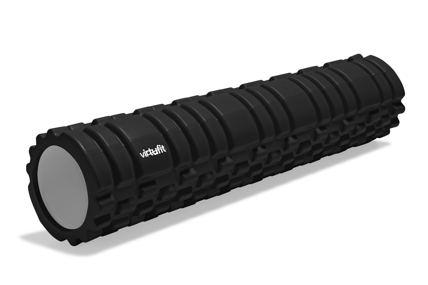 VirtuFit Grid Foam Roller - Massage roller - 62 cm - Zwart