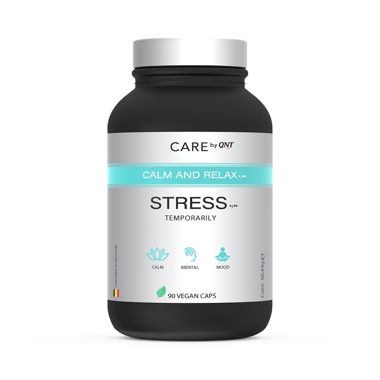 QNT Care Stress Temporarily - 90 Vegan Capsules