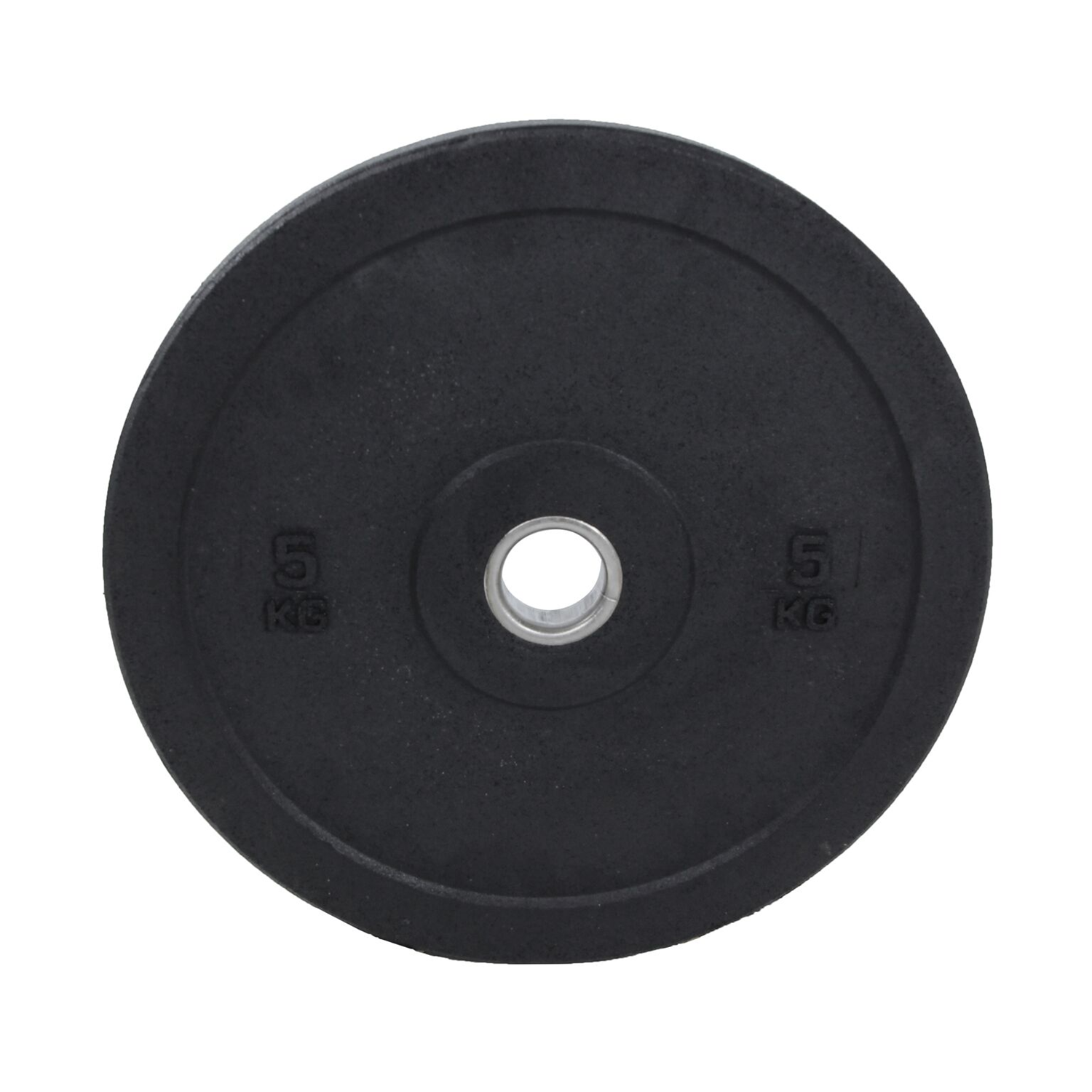 Lifemaxx Hi-Temp Olympische Halterschijf - Bumper Plate - 50 mm - 5 kg - Zwart