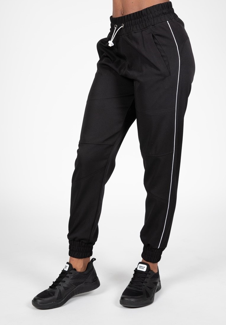 Gorilla Wear Pasadena Geweven Trainingsbroek - Zwart - XS