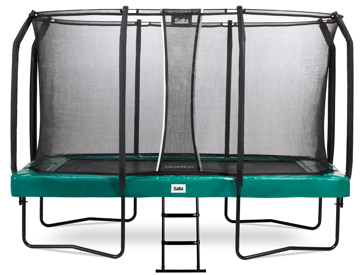 Salta First Class Trampoline met Veiligheidsnet - 366 x 214 cm - Groen