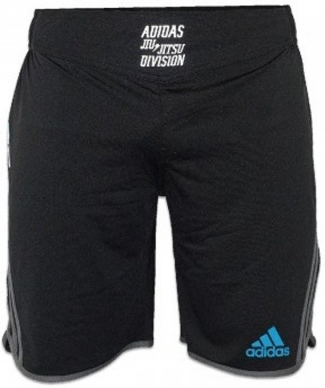 Adidas Grappling Short Beluga Zwart - XS