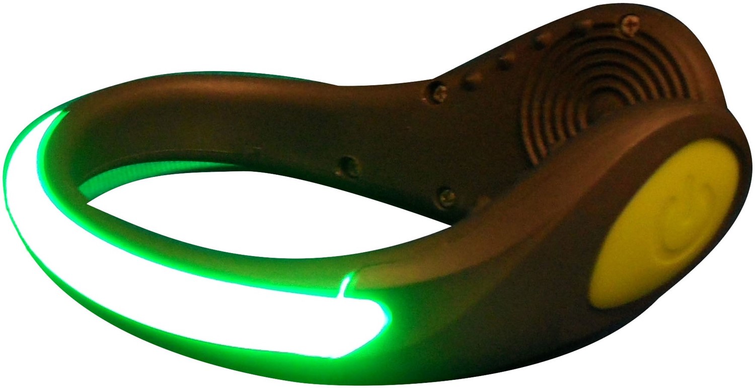 Tunturi LED shoe clip - Groen