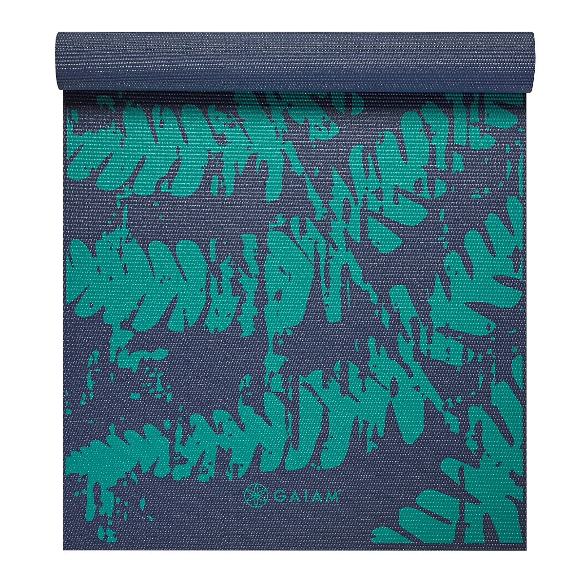 Gaiam Yoga Mat - 4 mm - Midnight Fern